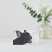 フレンチ・ブルドッグの名刺 名刺 (スタンド正面)