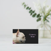 フレンチ・ブルドッグの名刺 名刺 (スタンド正面)