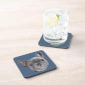 フレンチ・ブルドッグの子犬 コースター (右側)