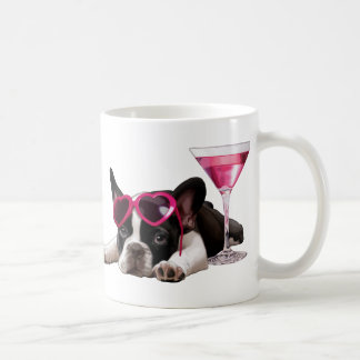 フレンチ・ブルドッグの子犬 コーヒーマグカップ