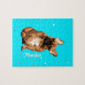 フレンチ・ブルドッグの子犬 ジグソーパズル (横)