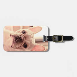 フレンチ・ブルドッグの子犬 ラゲッジタグ