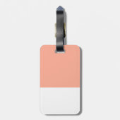 フレンチ・ブルドッグの子犬 ラゲッジタグ (裏面縦)