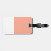 フレンチ・ブルドッグの子犬 ラゲッジタグ (裏面横)