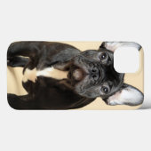 フレンチ・ブルドッグの子犬 Case-Mate iPhoneケース (裏面 (横))