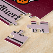 フレンチ・ブルドッグの砂糖のスカル ジグソーパズル (側面)