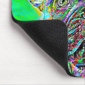 フレンチ・ブルドッグの絵画のマウスパッド マウスパッド (コーナー)