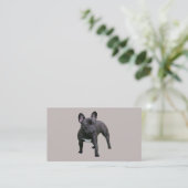 フレンチ・ブルドッグの繁殖動物の名刺 名刺 (スタンド正面)