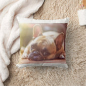 フレンチ・ブルドッグの置くこと クッション (ブランケット)