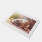 フレンチ・ブルドッグの置くこと ドアマット (アングル)