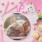 フレンチ・ブルドッグの置くこと ペーパープレート (パーティー)