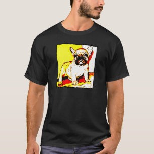 フレンチ・ブルドッグの芸術 Tシャツ