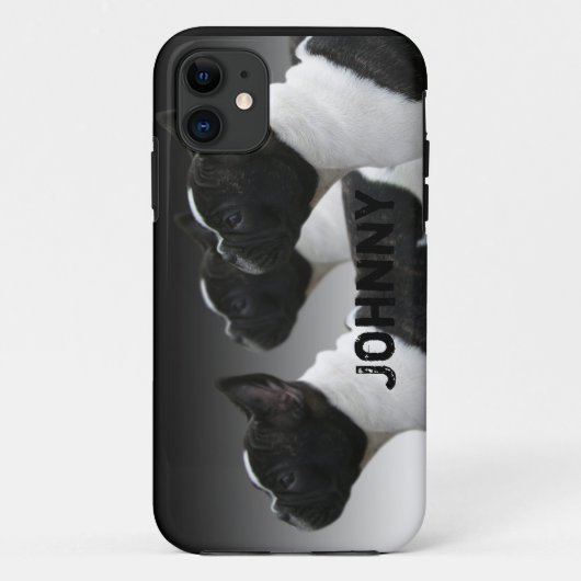 フレンチ・ブルドッグのiPhone 5の場合 Case-Mate iPhoneケース (裏面)