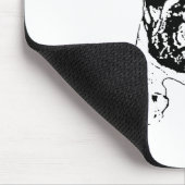 フレンチ・ブルドッグのmousepad マウスパッド (コーナー)