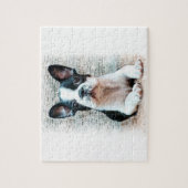 フレンチ・ブルドッグ犬 ジグソーパズル (縦)