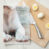 フレンチ・ブルドッグ キッチンタオル (四つ折り)