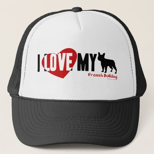 フレンチ・ブルドッグ キャップ (正面)
