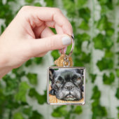 フレンチ・ブルドッグ キーホルダー (手)