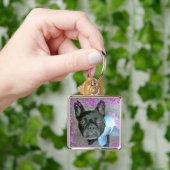 フレンチ・ブルドッグ キーホルダー (手)