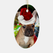 フレンチ・ブルドッグ セラミックオーナメント (右)
