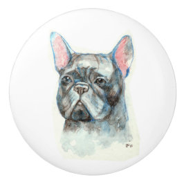 フレンチ・ブルドッグ セラミックノブ