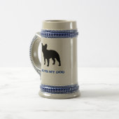 フレンチ・ブルドッグ ビールジョッキ (正面左)
