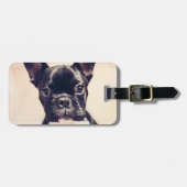 フレンチ・ブルドッグ ラゲッジタグ (正面横)