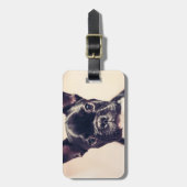 フレンチ・ブルドッグ ラゲッジタグ (正面縦)