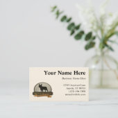 フレンチ・ブルドッグ 名刺 (スタンド正面)