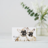 フレンチ・ブルドッグ 名刺 (スタンド正面)