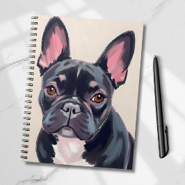 フレンチ・ブルドッグ | 犬のペットの絵 ノートブック