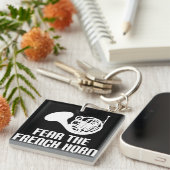 フレンチ・ホルンの引用文のストッキングの詰め物のギフト キーホルダー (正面右)