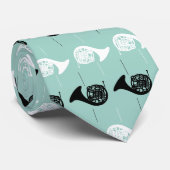 フレンチ・ホルンパターン ネクタイ (ロール)