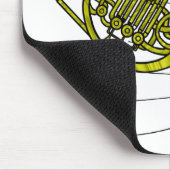 フレンチ・ホルン マウスパッド (コーナー)