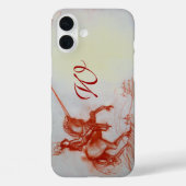 フレンツェ騎士の馬のモノグラム Case-Mate iPhoneケース (裏面)