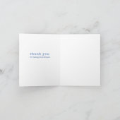 フレンドありがとうデイジーブルー聖なる書物、 経典バイブル聖句 カード (内部)