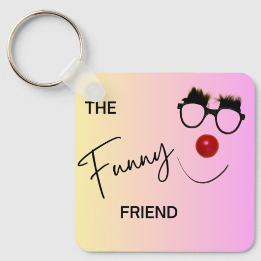 フレンドおもしろいキーチェーン キーホルダー (正面)