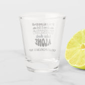 フレンドがフレンドを許可しないバチェロレッテ ショットグラス (裏面)