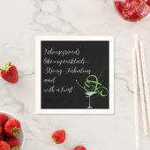 フレンドとカクテル – おもしろいカクテルナプキン スタンダードカクテルナプキン (インサイチュ)