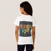 フレンドとジョイ Tシャツ (裏面フル)