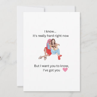 フレンドとフレンドの懸命時間 サンキューカード