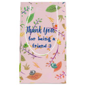 フレンドのギフトアイディア スモールペーパーバッグ (正面)