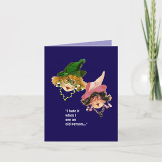 フレンドのユーモアのある誕生日 シーズンカード