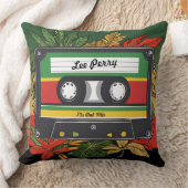 フレンドの誕生日のレゲエの溝パーソナライズされた クッション (ブランケット)