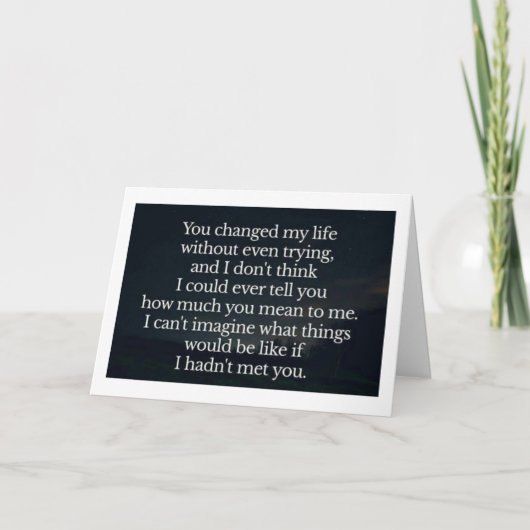 ****フレンドの誕生日カード***** カード (正面)