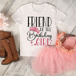 フレンドの誕生日女の子のカスタムマッチング家族 Tシャツ<br><div class="desc">娘の誕生日パーティユニークーのサポートを見せるためのおもしろいと方法を探している？私たちの家族のマッチカスタムシャツよ！私たちのシャツは、彼女が特別な分隊の一員であることを彼女の友人や家族を示したいと思うあらゆる誕生日の女の子のために完璧である。あなたの娘が祝自分の誕生日であろうと、友人の誕生日であろうと、私たちのシャパーソナライズされたツは、お祭りの一部と同じ感じようにする全員を作る。今すぐ注文し楽しむて、次の誕生日パーティーで彼女の分隊のシャツを見て娘の顔が光るのを見て！</div>