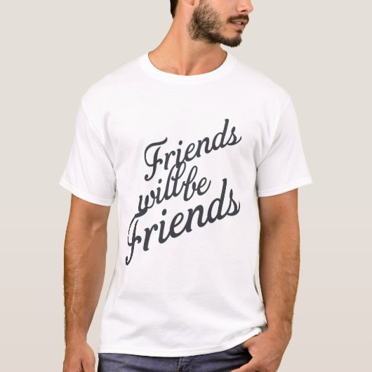 フレンドはフレンド Tシャツ (正面)
