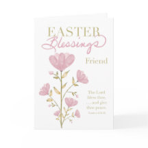 フレンドイースター恵み聖なる書物、 経典水彩ピンク