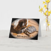 フレンドカードのお使い カード (黄色い花)