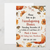 フレンドギビングのご招待 招待状 (正面/裏面)